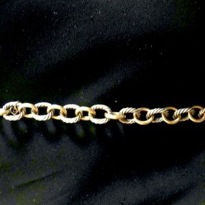 David Yurman chain bracelet.